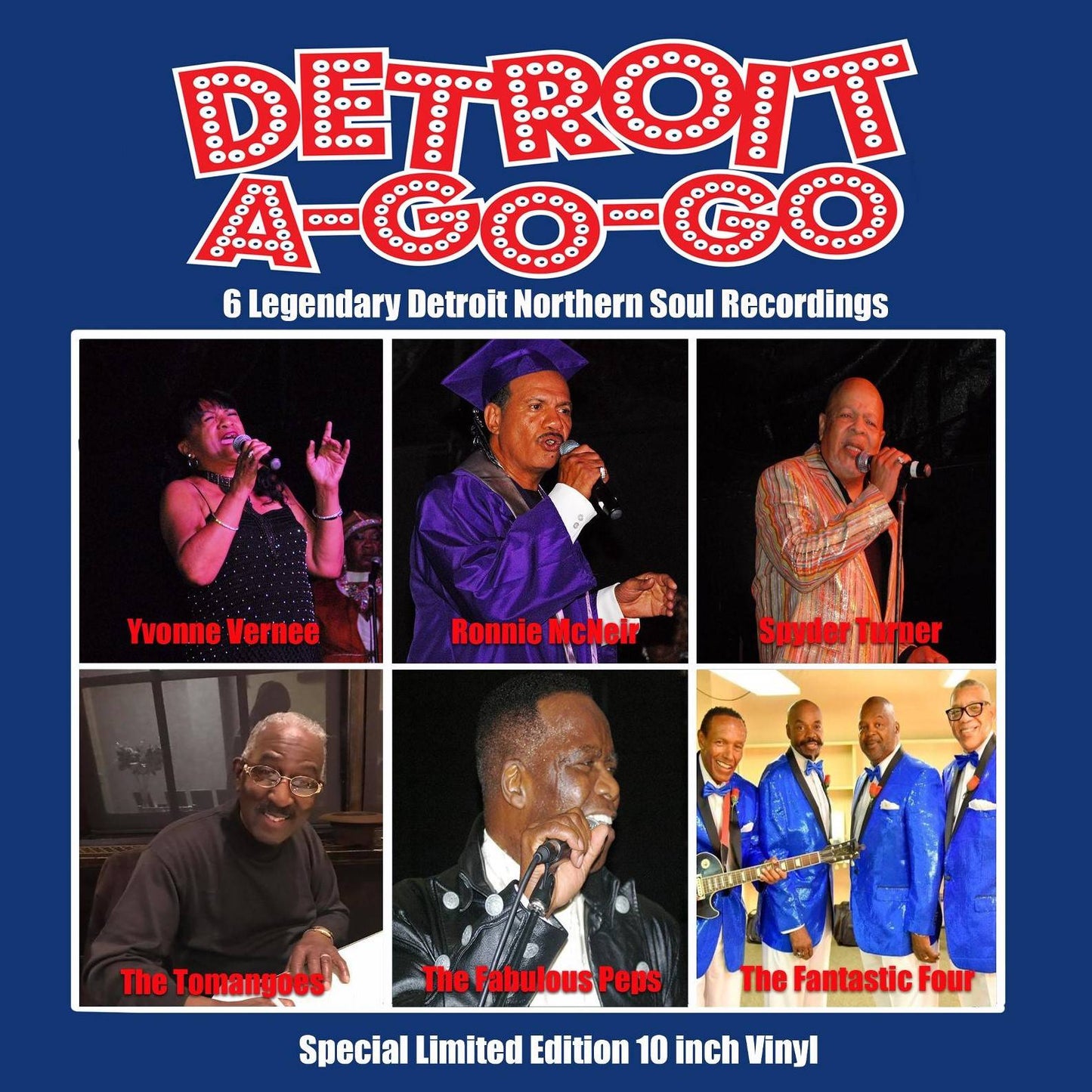 Detroit A-Go-Go - 6 Legandary Detroit Northern Soul Recordings