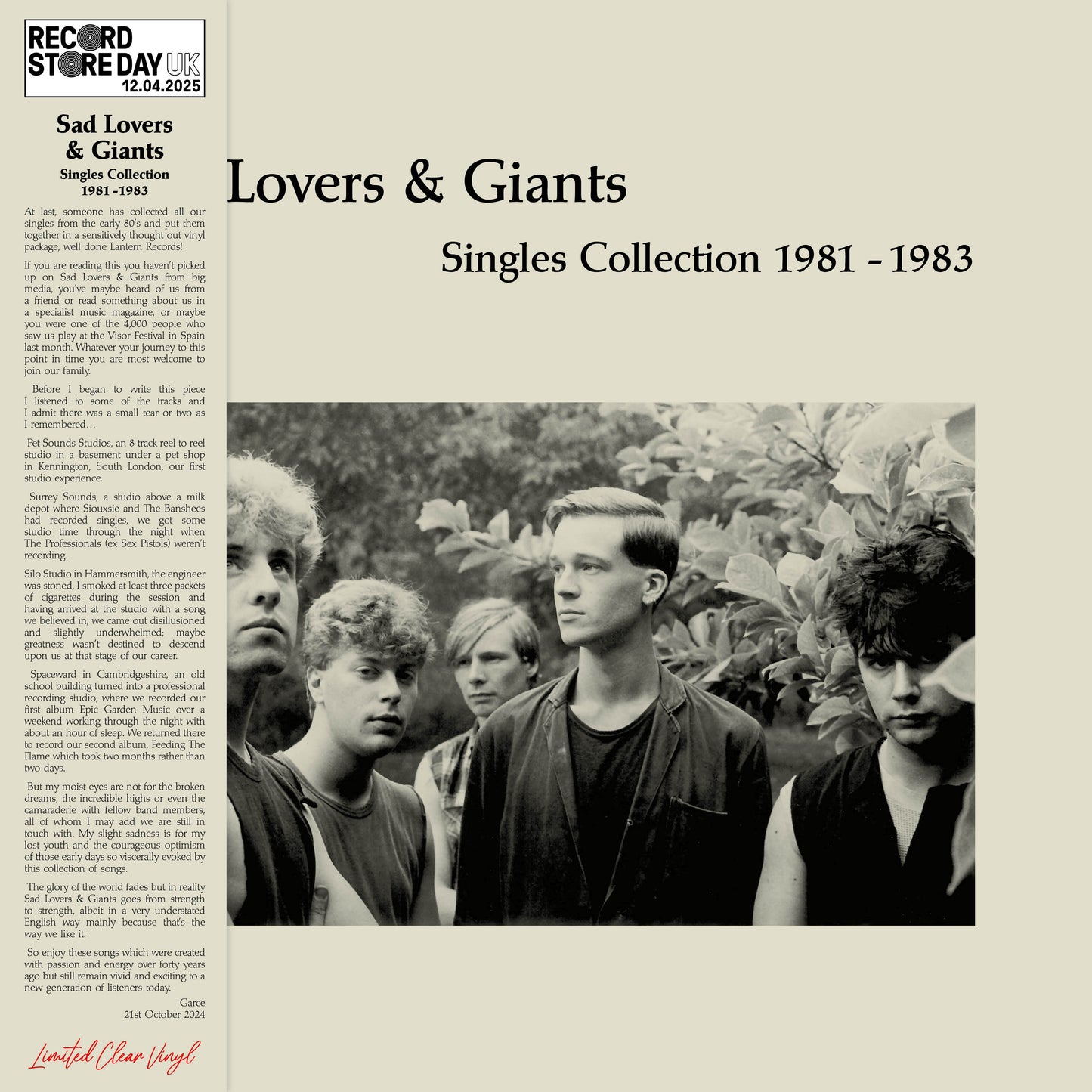 Singles Collection 1981-1983 - RSD 2025
