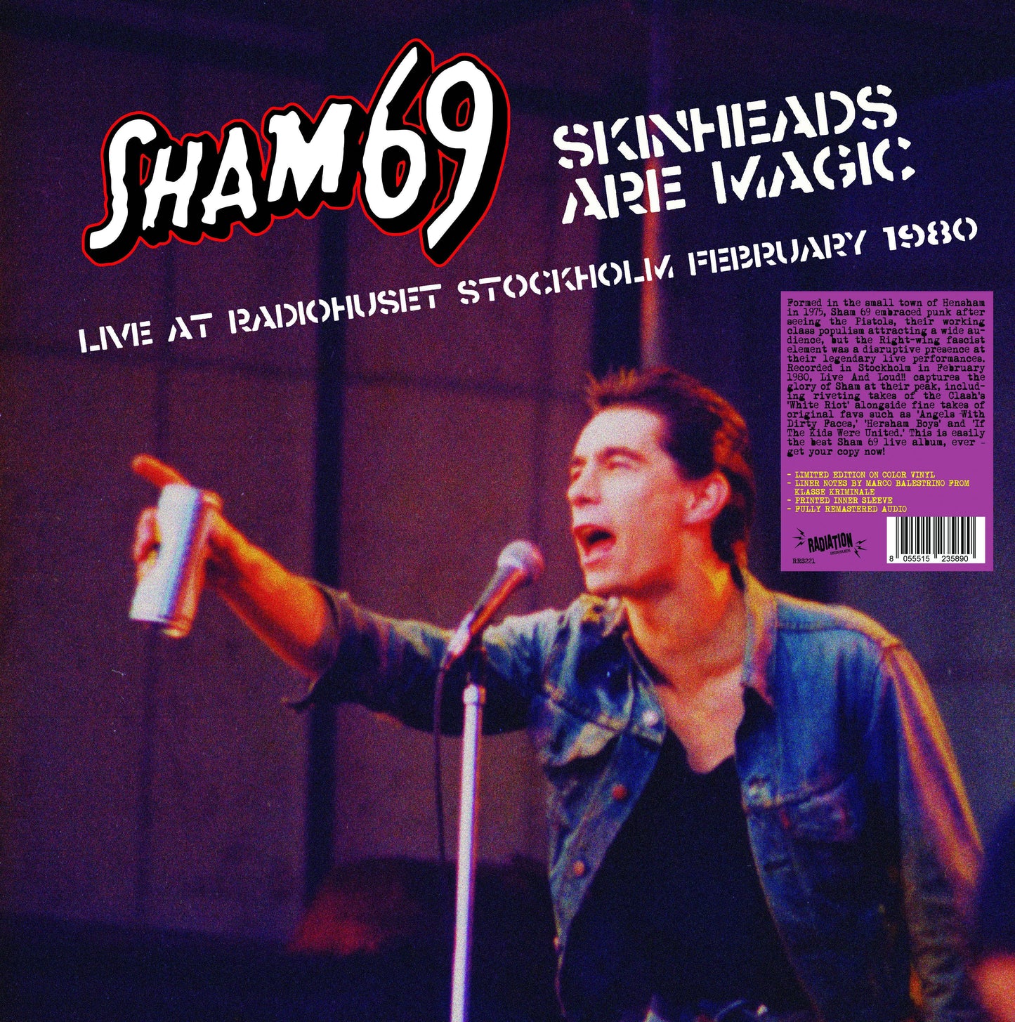 Skinheads Are Magic - Live In Stockholm 02/02/1980