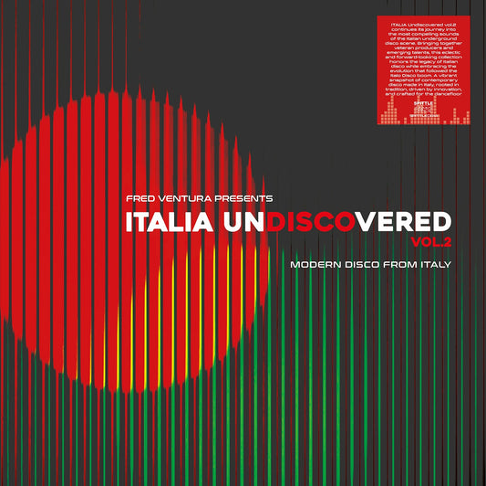 Fred Ventura Presents Italia Undisco Vered Vol.2 - Modern Disco From Italy