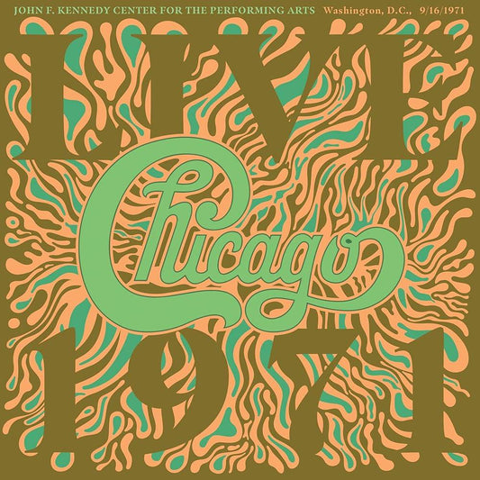 Chicago at The John F. Kennedy Center for the Performing Arts, Washington D.C. (9/16/71)