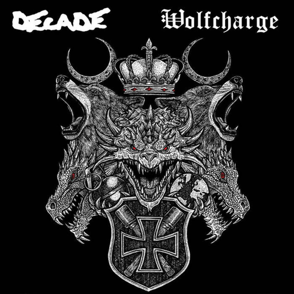 Decade / Wolfcharge - Split LP Product Image