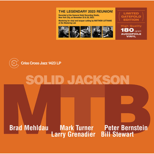 M.T.B. (Brad Mehldau / Mark Turner / Peter Bernstein) - Solid Jackson Product Image