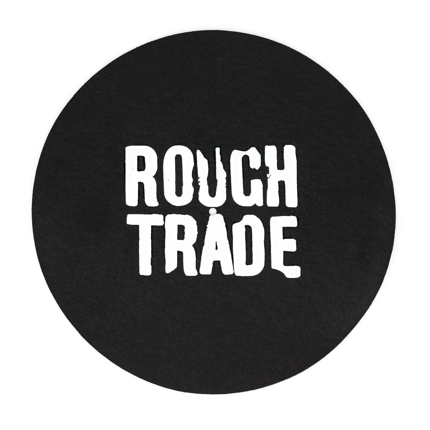 White Logo on Black Slipmat