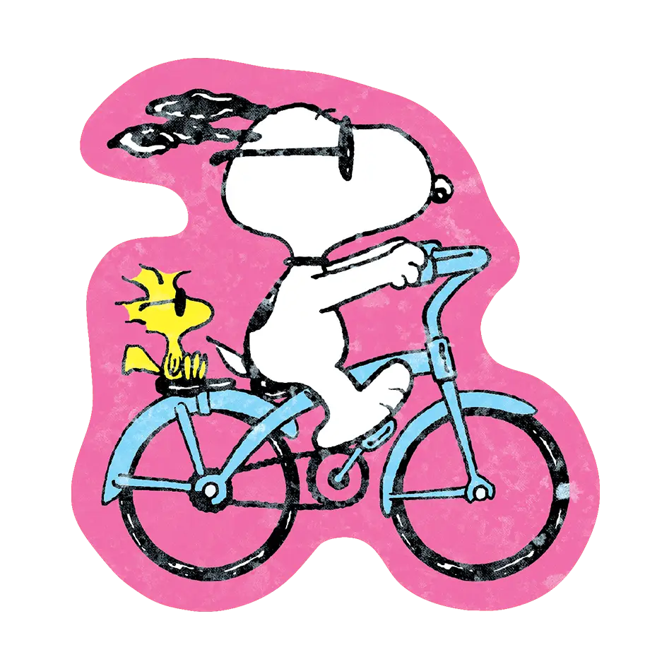 Biking Buds (Summer) - Die-Cut Sticker