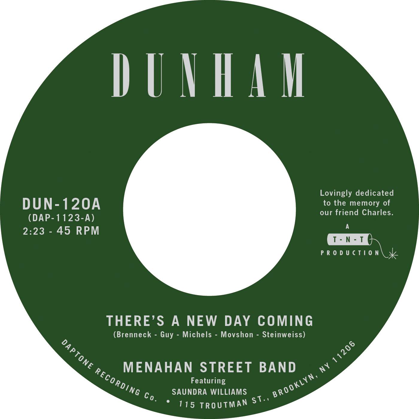 There's A New Day Coming / Tommy Don't