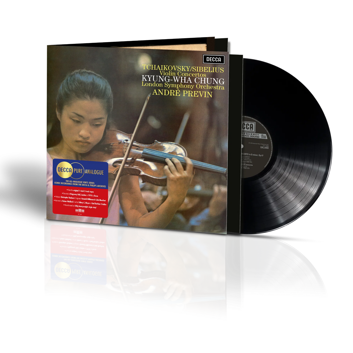 Tchaikovsky and Sibelius Violin Concertos (Pure Analogue)