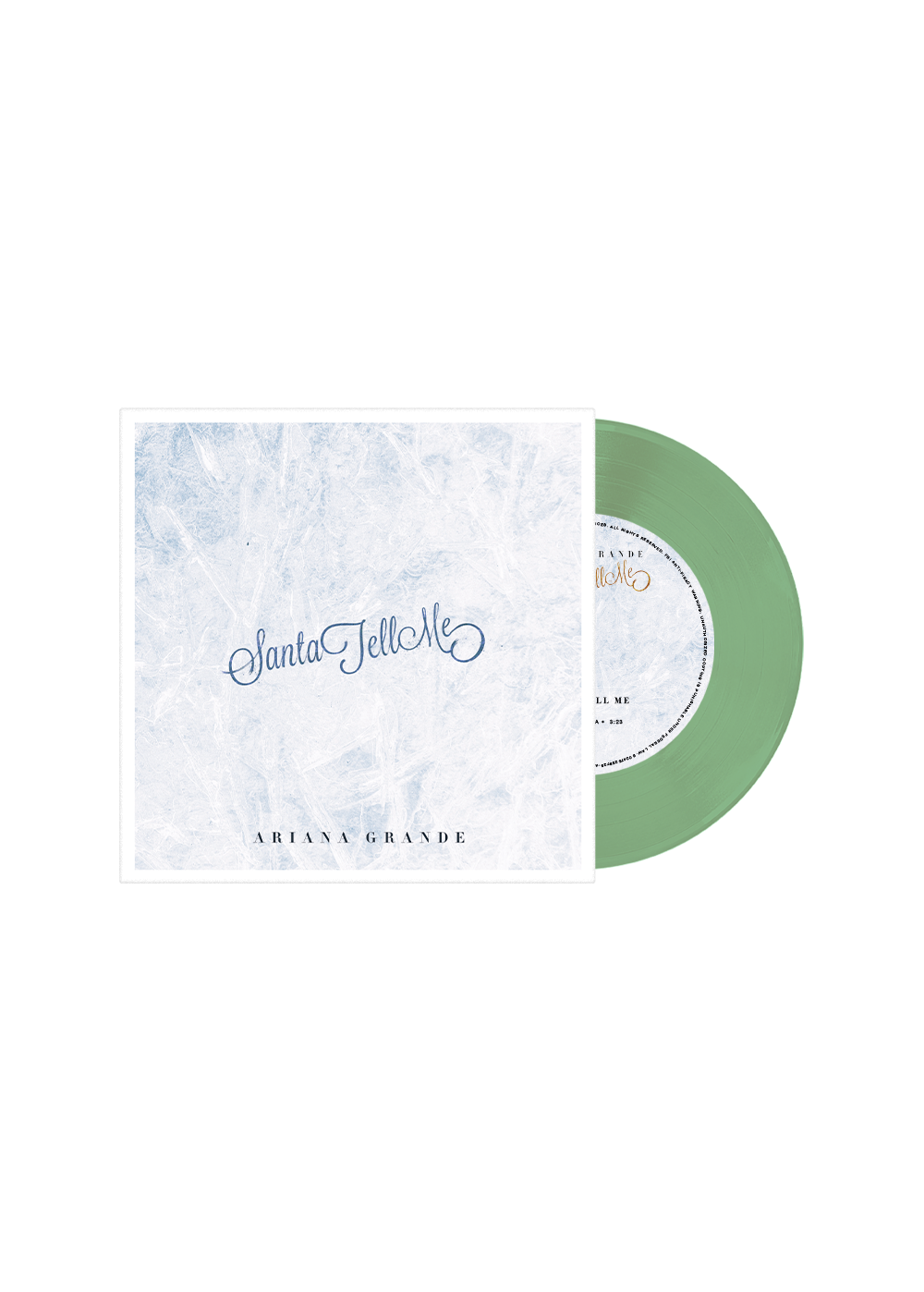 Ariana Grande_Santa Tell Me_7inch INDIEHMV.png