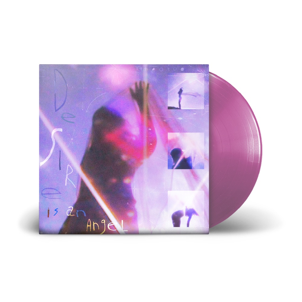 Asha Jefferies – Desire Is An Angel, violet vinyl packshot