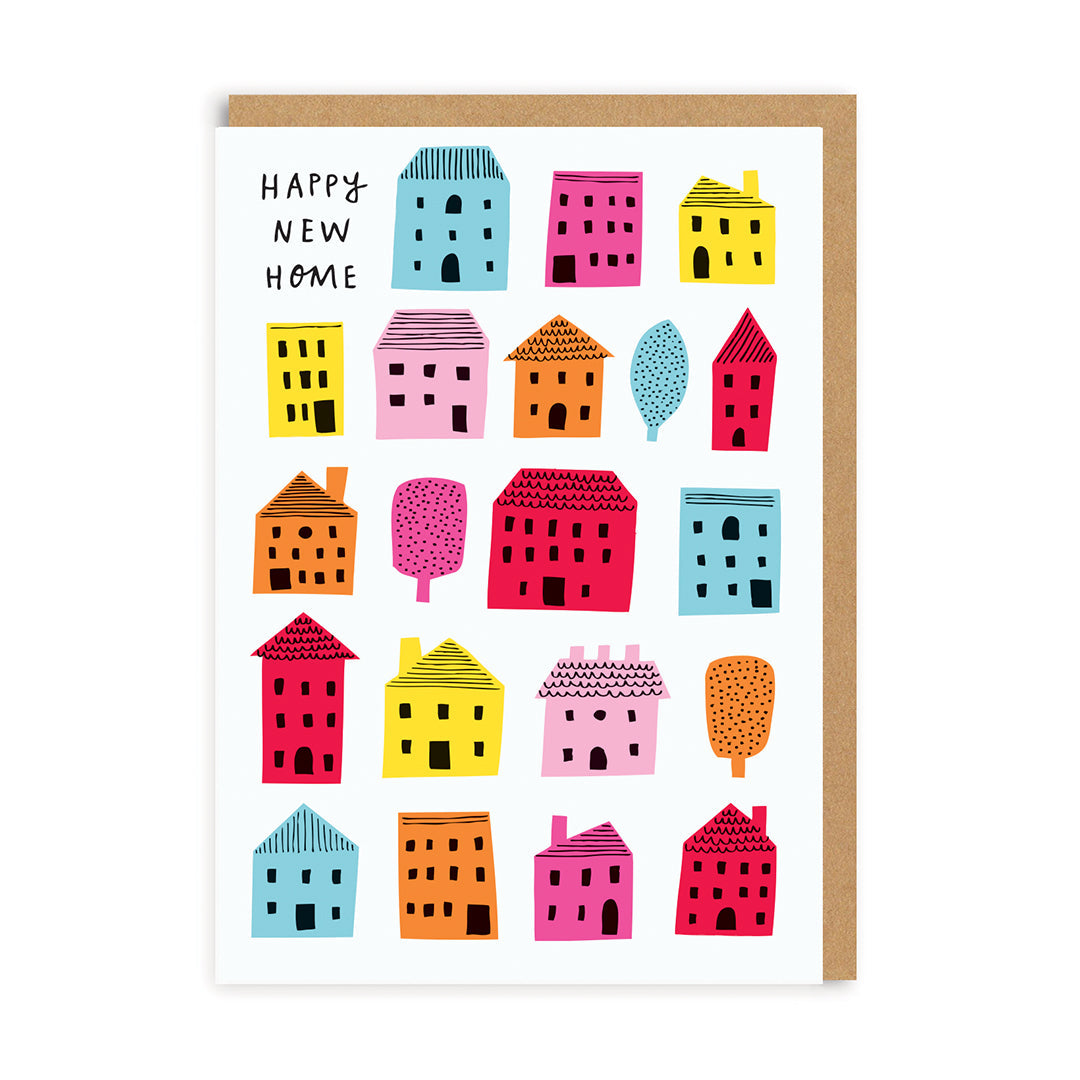 Happy New Home Greeting Card by Ohh Deer