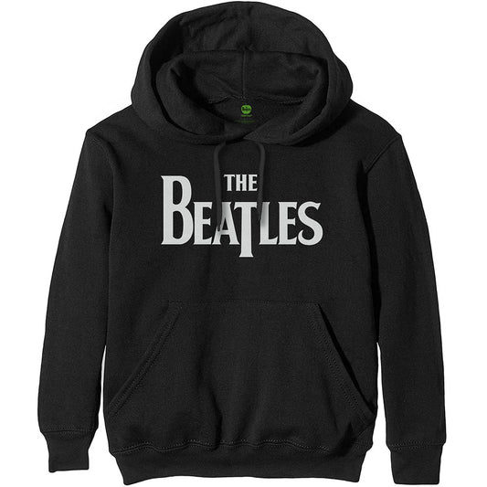 The Beatles - Unisex Pullover Hoodie: Drop T Logo Product Image