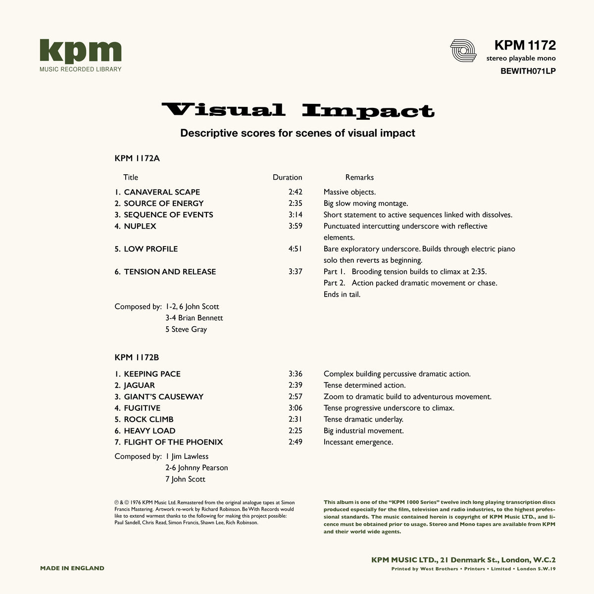 Visual Impact