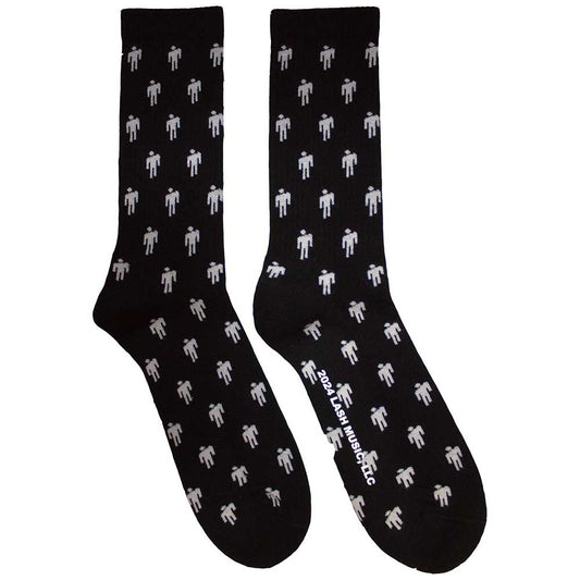 Billie Eilish - Unisex Terry Socks: Blohsh Pattern Product Image