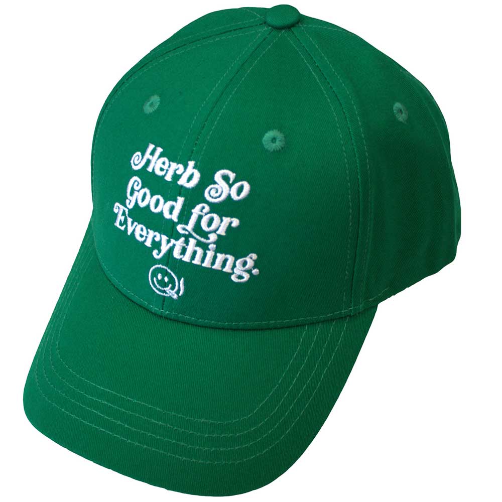 Bob Marley - Unisex Baseball Cap: Herb So Good Product Image