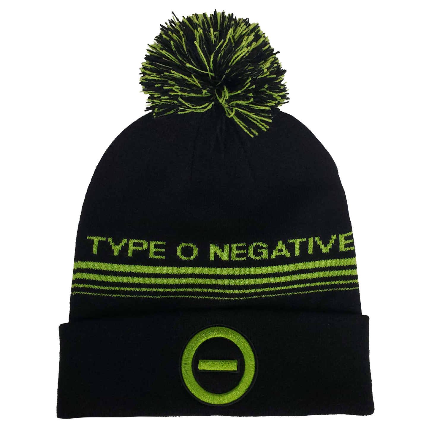 Type O Negative - Jacquard Beanie Osfa Black/green Product Image