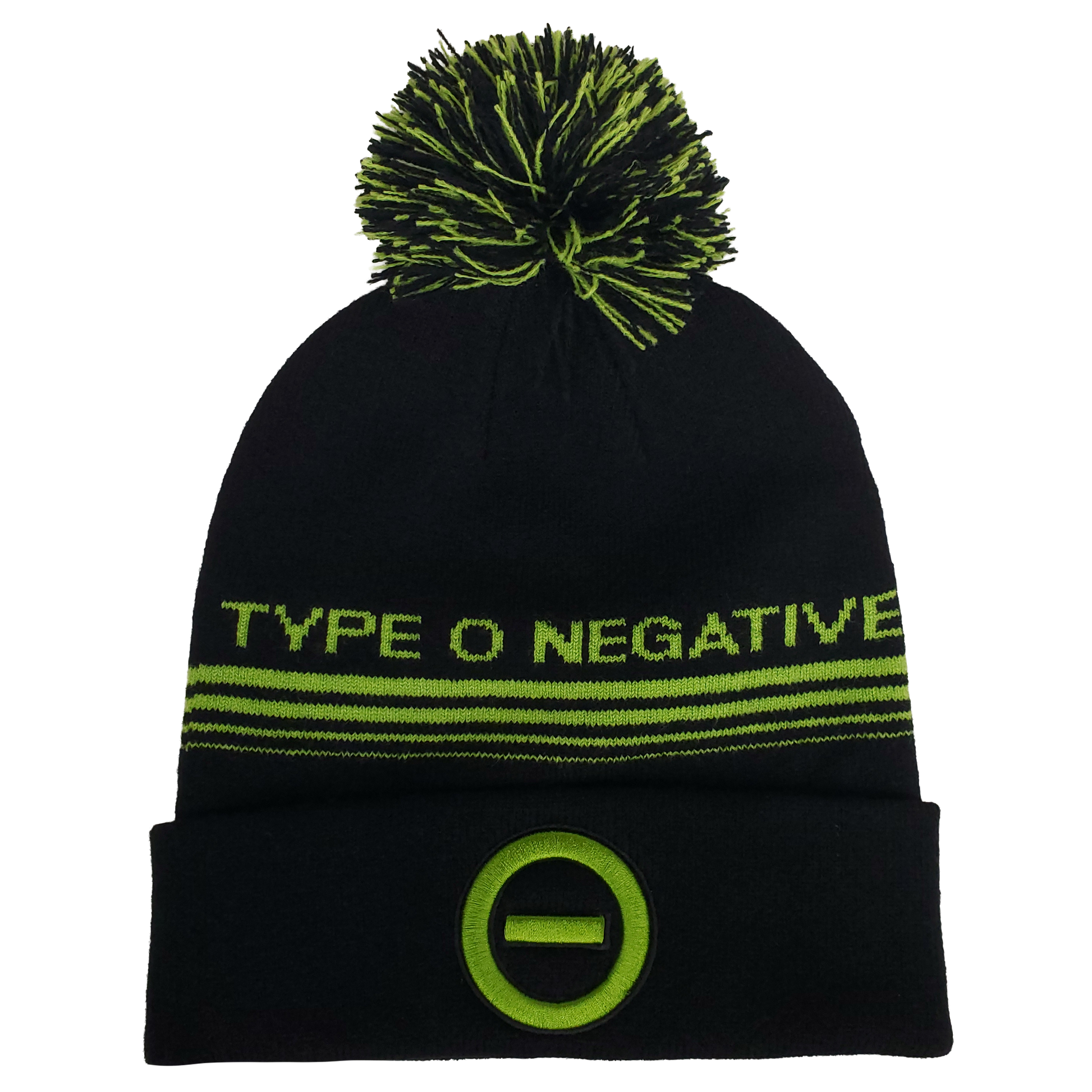 Type O Negative - Jacquard Beanie Osfa Black/green Product Image