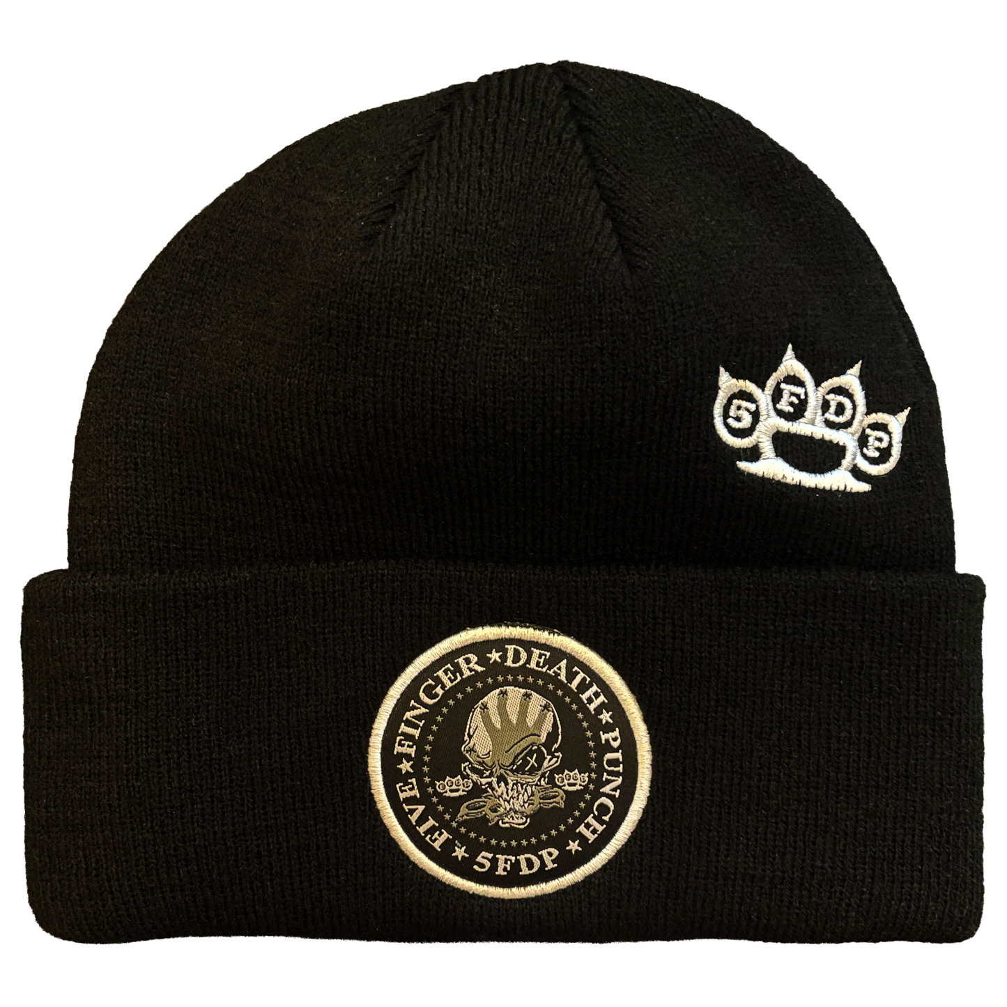 Five Finger - Death Punch 5fdp Logo Beanie Osfa Black Product Image