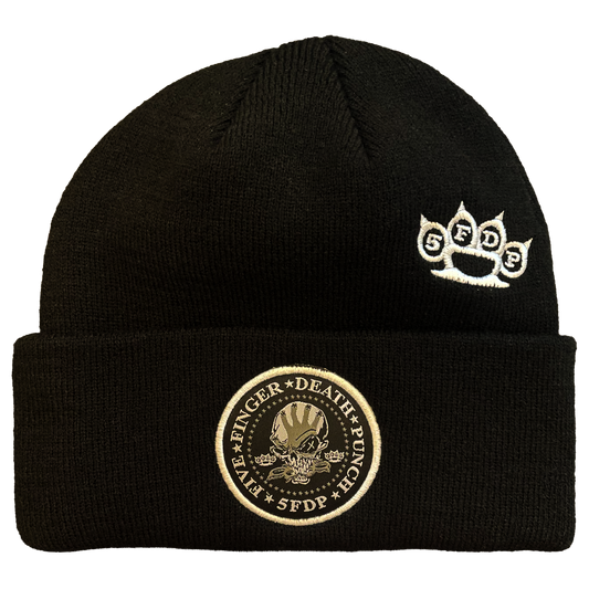 Five Finger - Death Punch 5fdp Logo Beanie Osfa Black Product Image