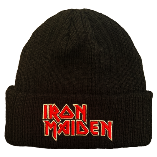 Iron Maiden - Fiend Club Logo Beanie Osfa Black Product Image