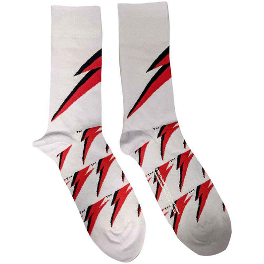 Bowie Flash Logo Socks