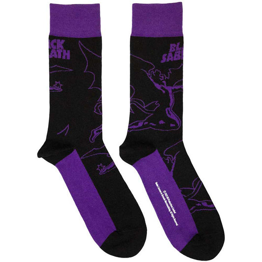 Black Sabbath Logo and Demon Unisex Socks