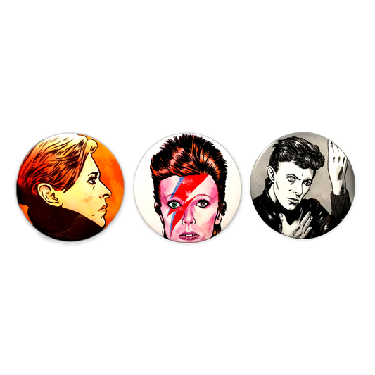 Set of 3 Pin Badges