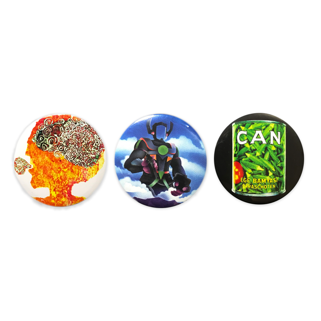 Set of 3 Pin Badges