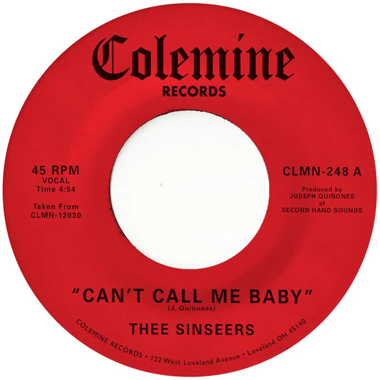 Can't Call Me Baby / Take A Chance