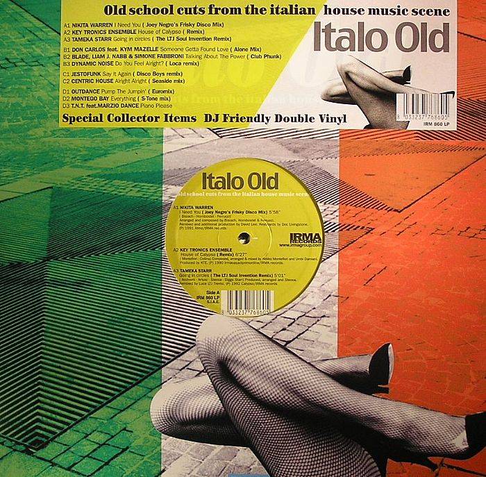 Italo Old: Old School Cuts From The Italian House Music Scene