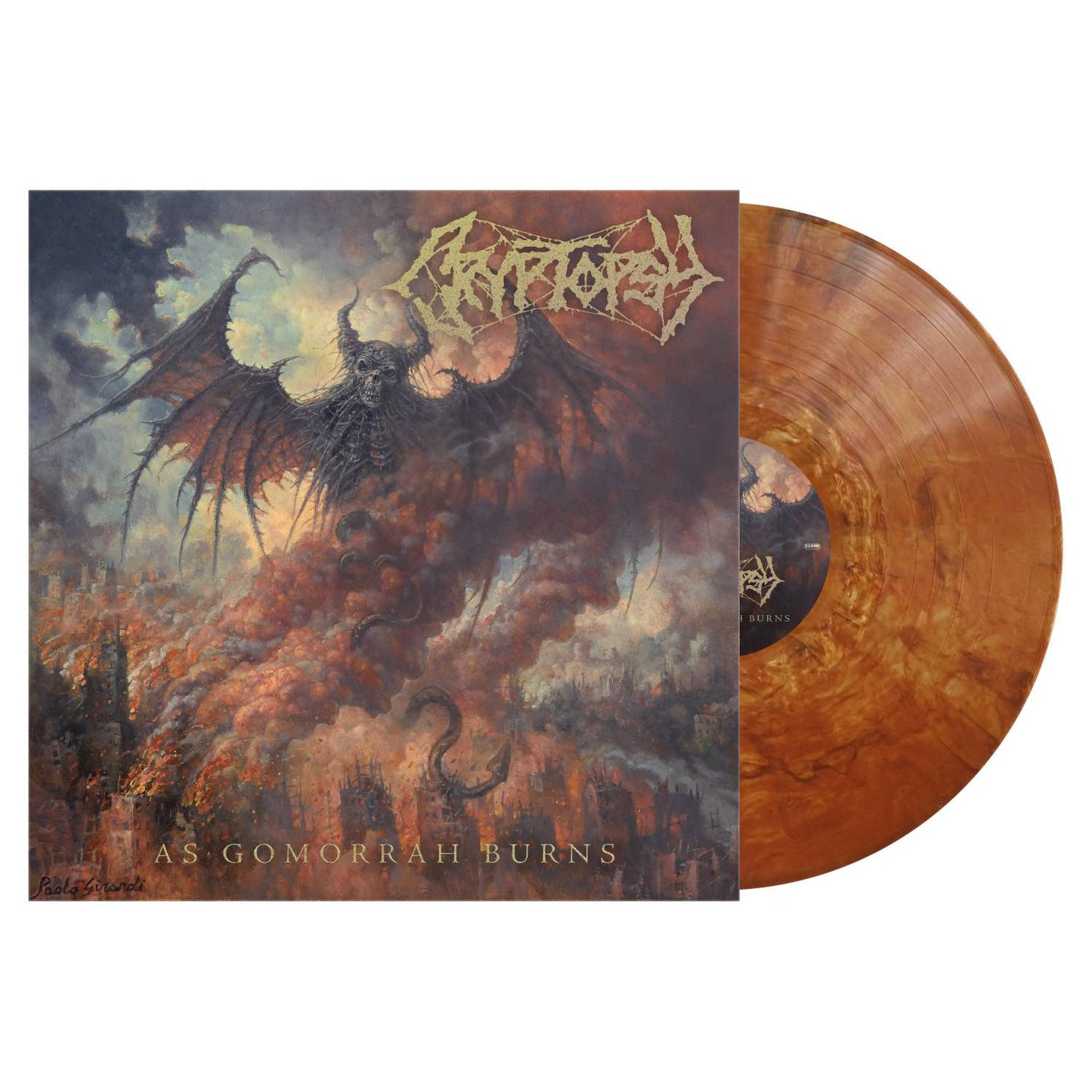 Cryptopsy - As Gomorrah Burns LP Copper Vinyl.jpg