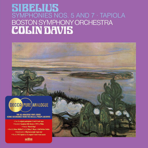 Sibelius: Symphonies Nos. 5 and 7; Tapiola (Decca Pure Analogue Series)