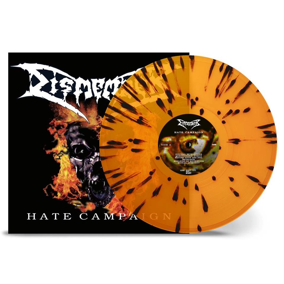 Dismember - Hate Campaign LP (Transparent Orange Black Splatter Vinyl).jpeg