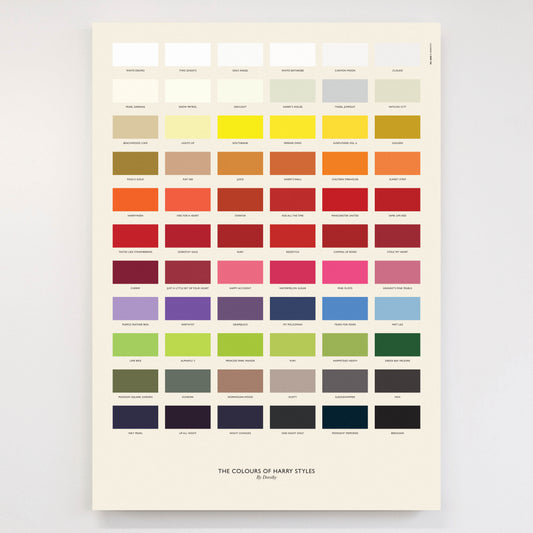 The Colours of Harry Styles