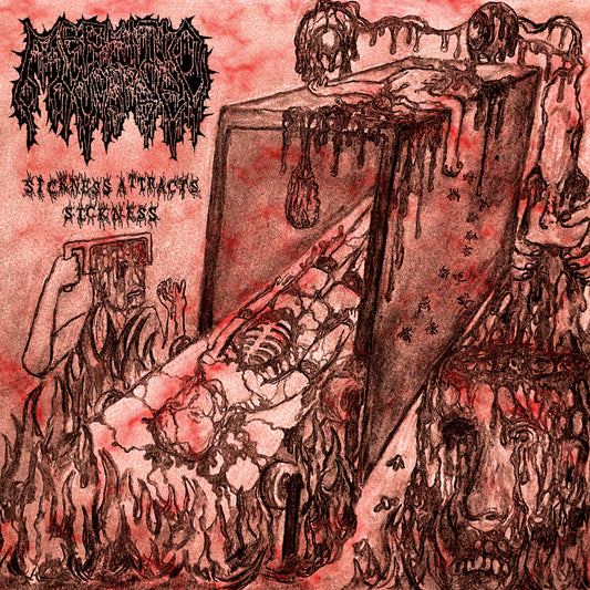 Mephitic Corpse - Sickness Attracts Sickness cover artwork