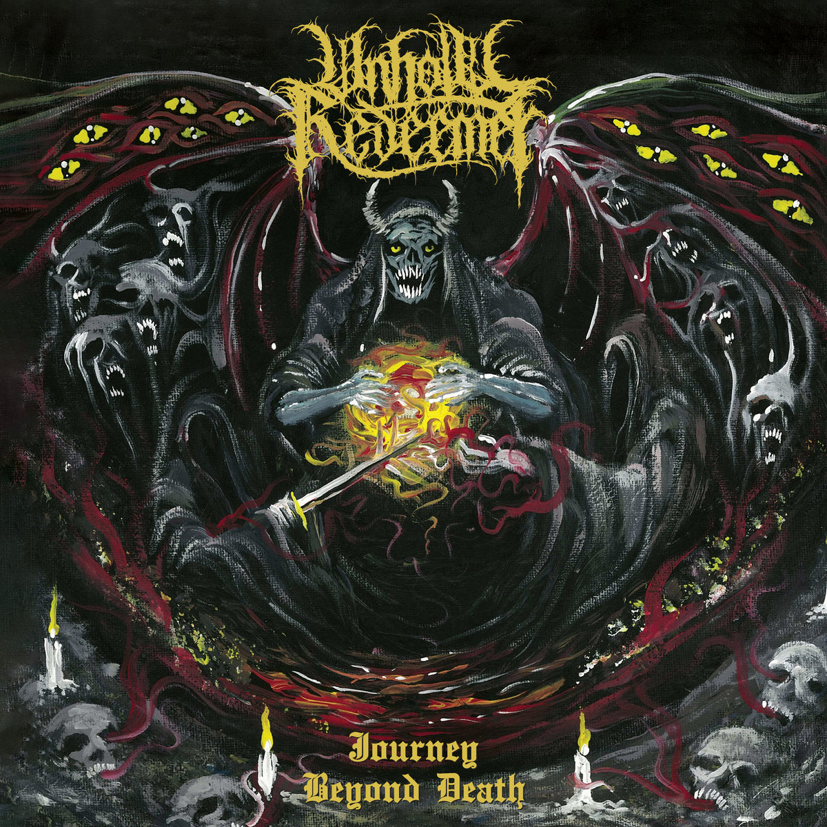 Unholy Redeemer - Journey Beyond Death/A Fever to Dethrone All Kings album cover