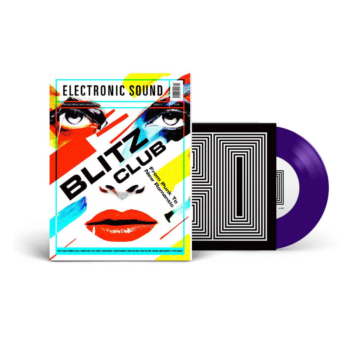 Issue 111 with Blitz 80 EP featuring John Foxx / Vice Versa / Gina X 7"