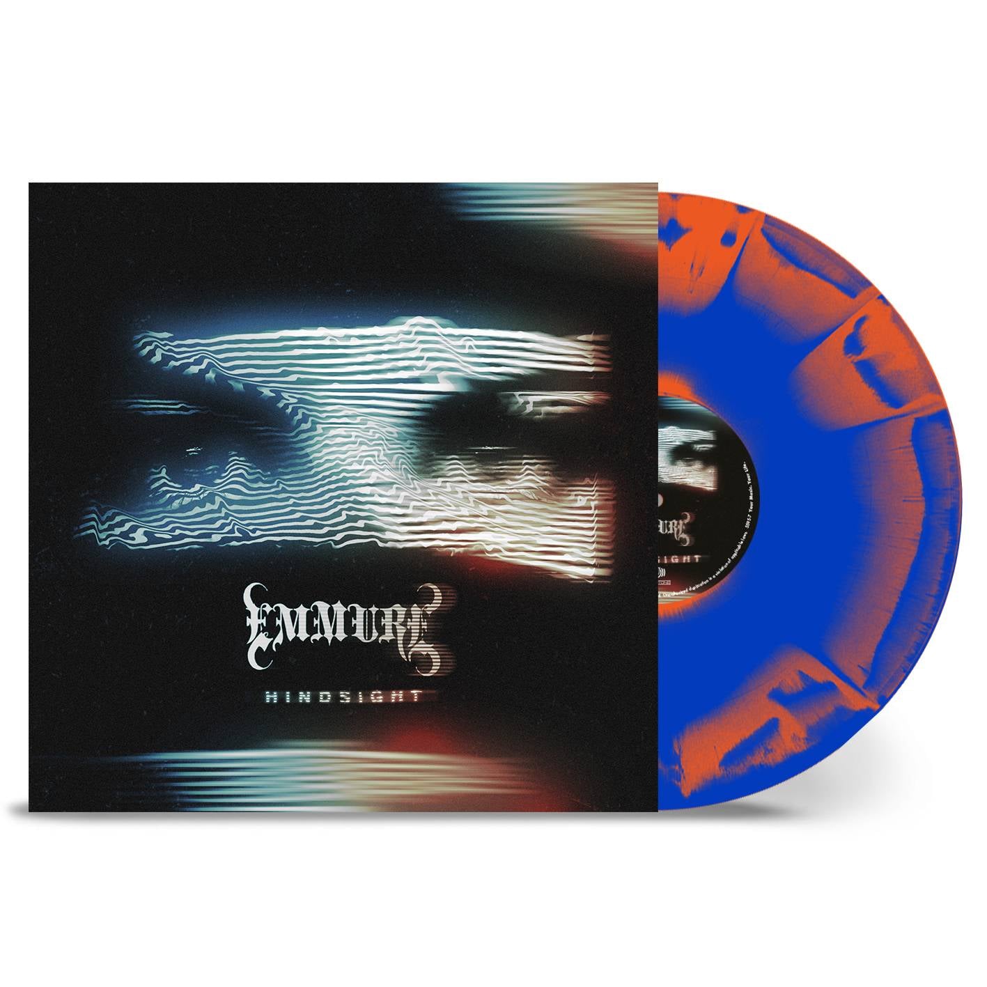 Emmure - Hindsight LP (ORANGE BLUE SUNBURST VINYL).jpg