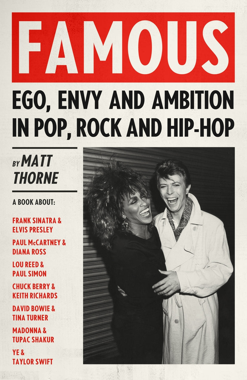 Famous Ego, Envy and Ambition in Pop, Rock and Hip-Hop