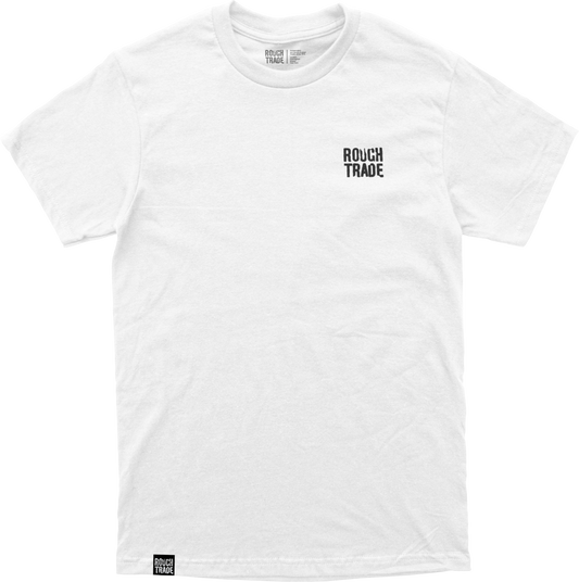Rough Trade 'Classic' logo - T-Shirt - White