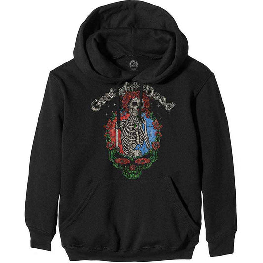 Grateful Dead - Unisex Pullover Hoodie: Floral Stealie Product Image