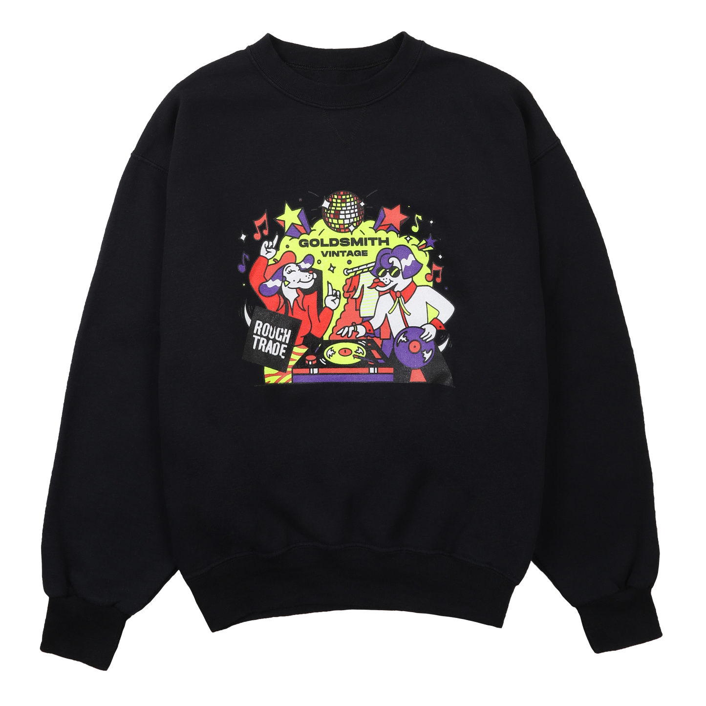Goldsmith Vintage X Rough Trade Sweater - Black