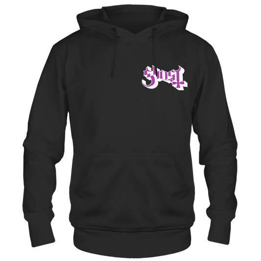 Ghost - Prayer Hands Print Hoodie Black Product Image