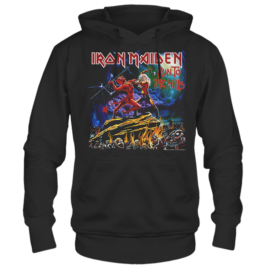 Iron Maiden - Run Hills Hoodie Black Product Image