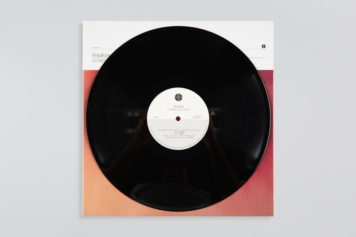 Waakya – STANDING ON SMOKE vinyl packaging