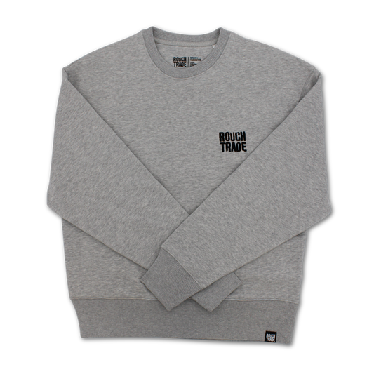 Rough Trade 'Classic' - Embroidered Sweatshirt - Grey