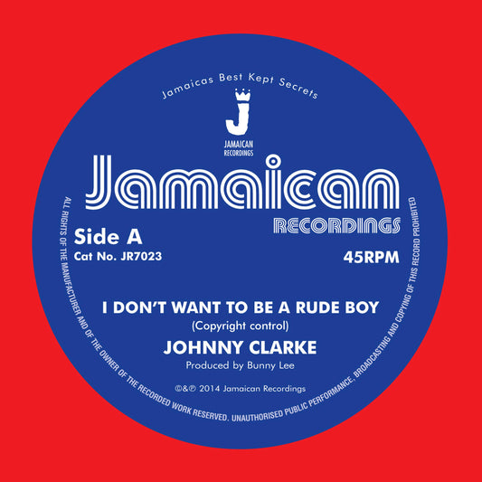 I Don’t Want To be A Rude Boy