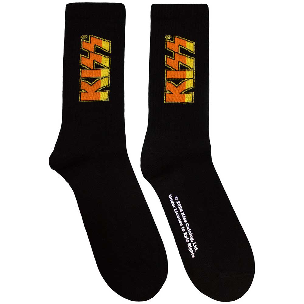 KISS Logo Unisex Terry Socks