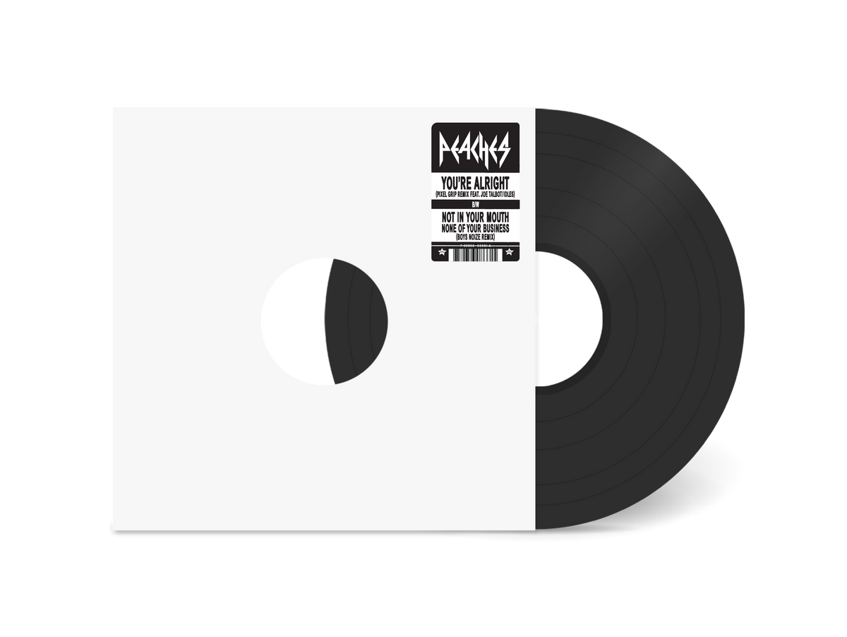 Peaches Remix 12" - Pixel Grip b/w Boys Noize