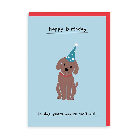 Dog Years Greeting Card by Ohh Deer