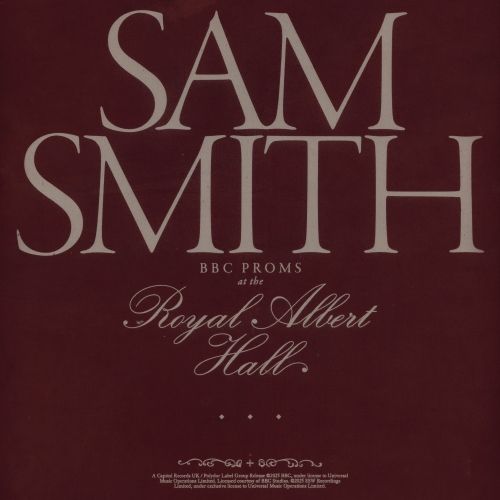 Sam Smith - BBC Proms At The Royal Albert Hall Product Image
